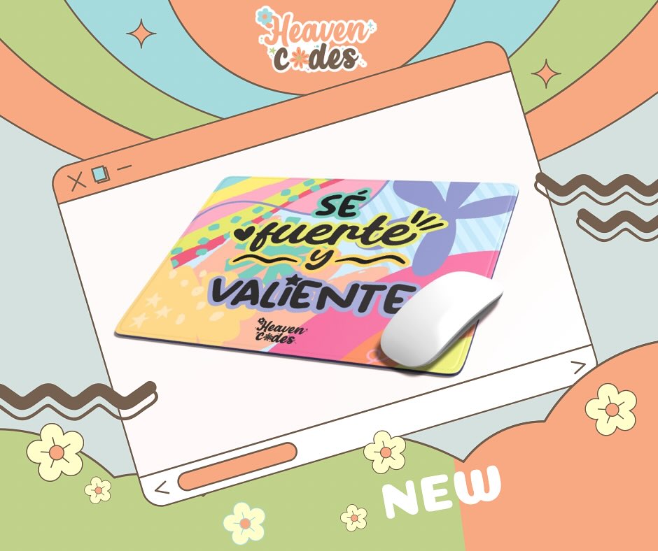 Se Fuerte y Valiente - Mouse Pads
