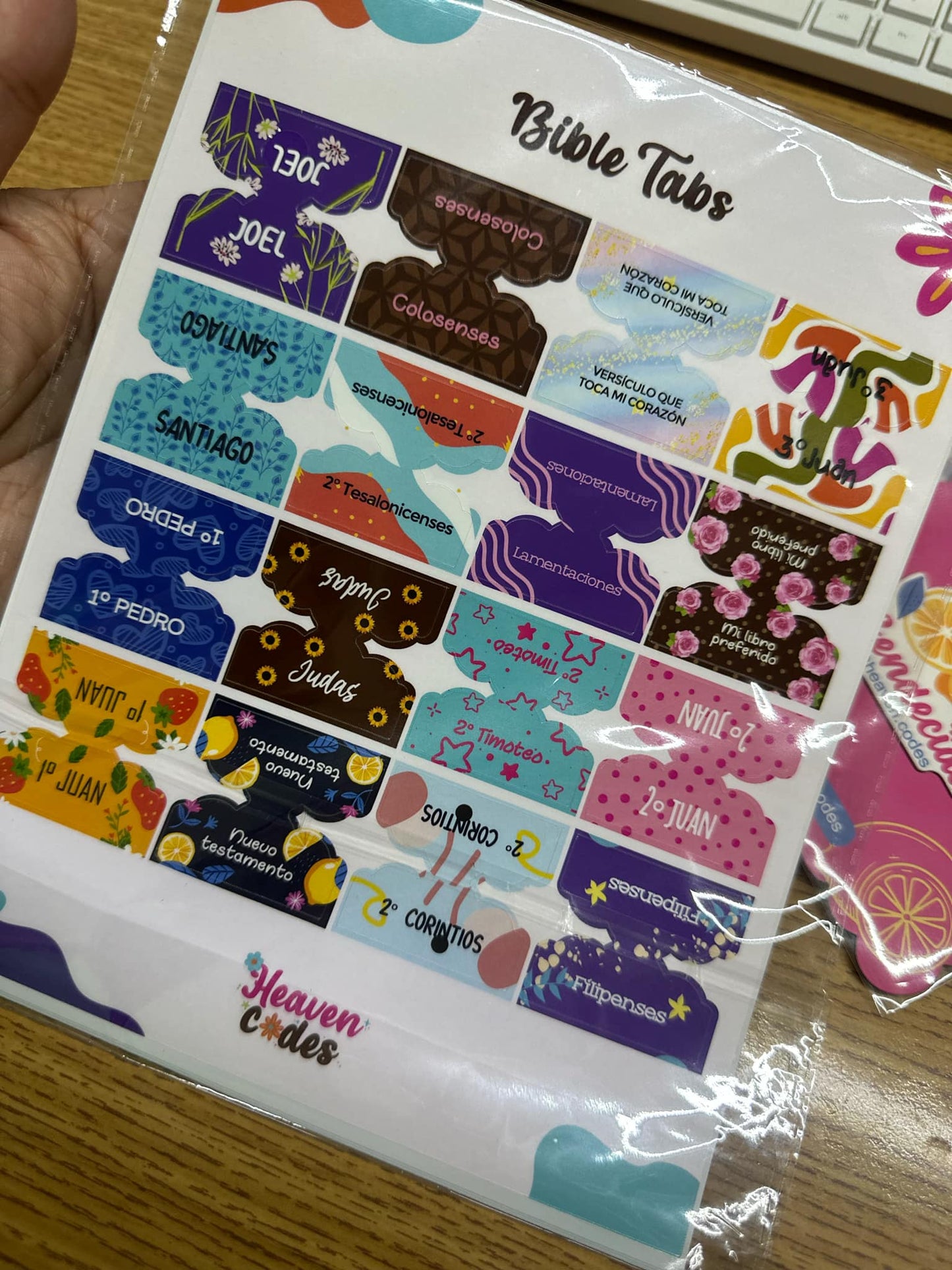 Bible Tabs - Pestañas para la Biblia