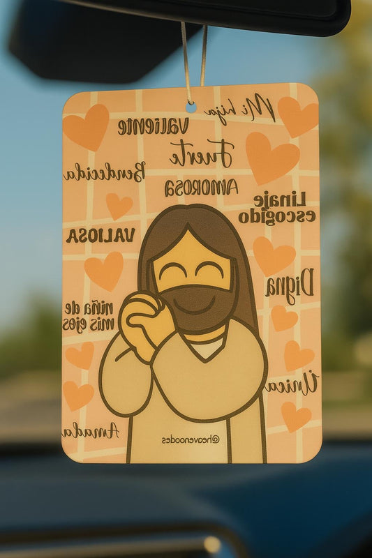 Jesús, Mi Amado. Car Freshener - Sweet Orange